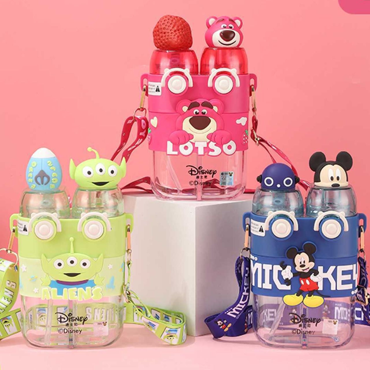 Disney Triton Plastic Dual Sipper-800 ML || 383-4