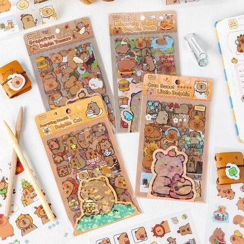 Capybara Chill Sticker Pack