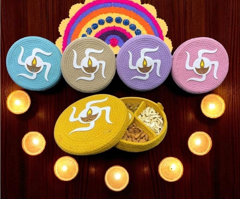 Swastik Dry Fruit/Multipurpose Tray