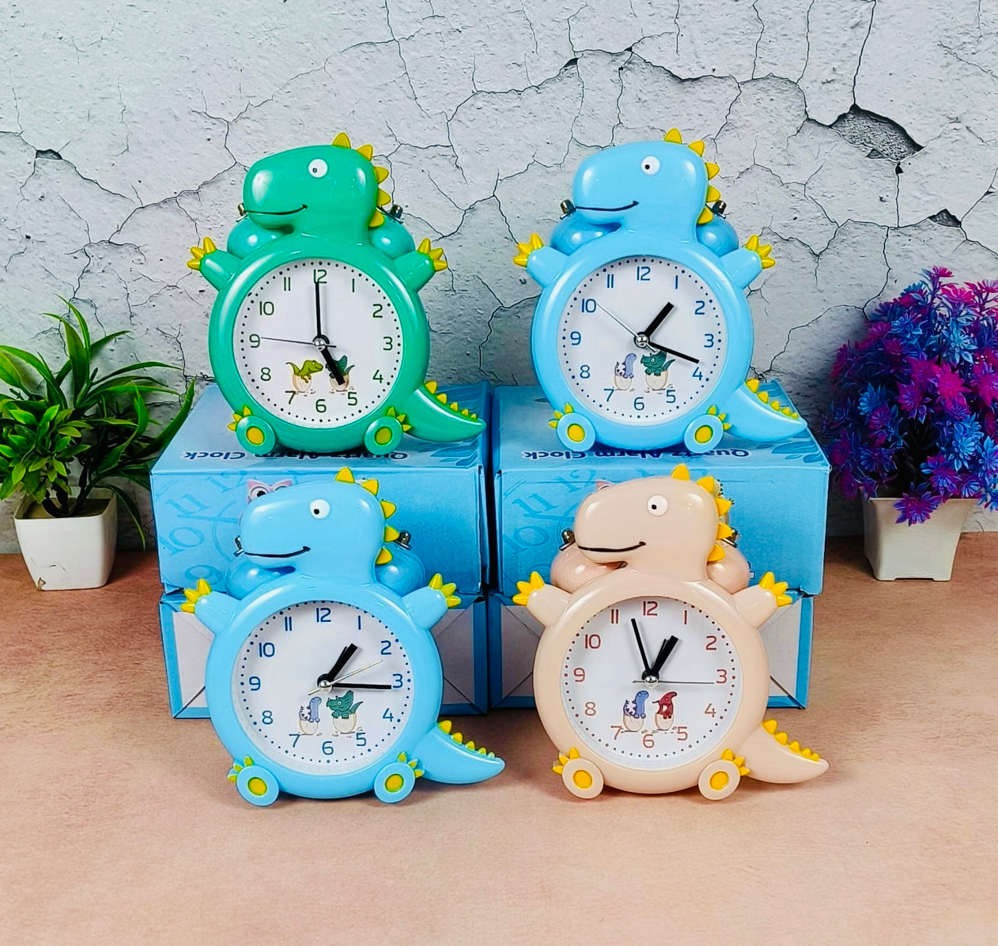 METAL BELL DINO ALARM CLOCK PRICE