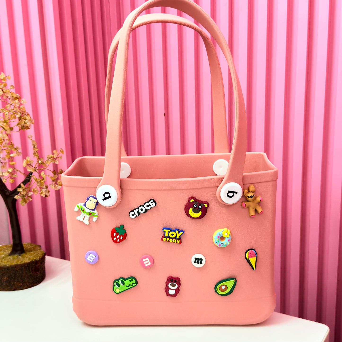 Crocs Silicon Charms Bag-Big Size