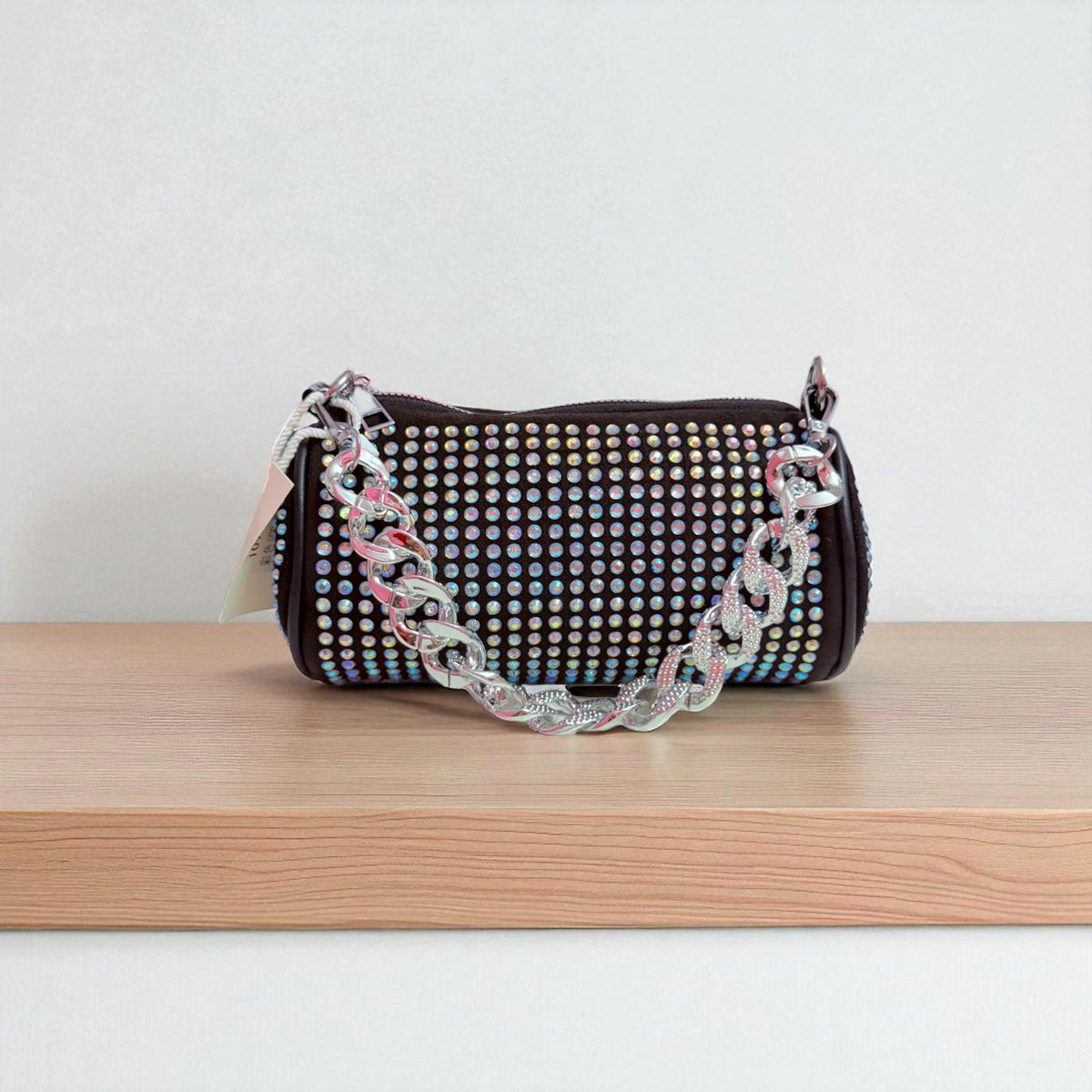 Crystal Noir Bag