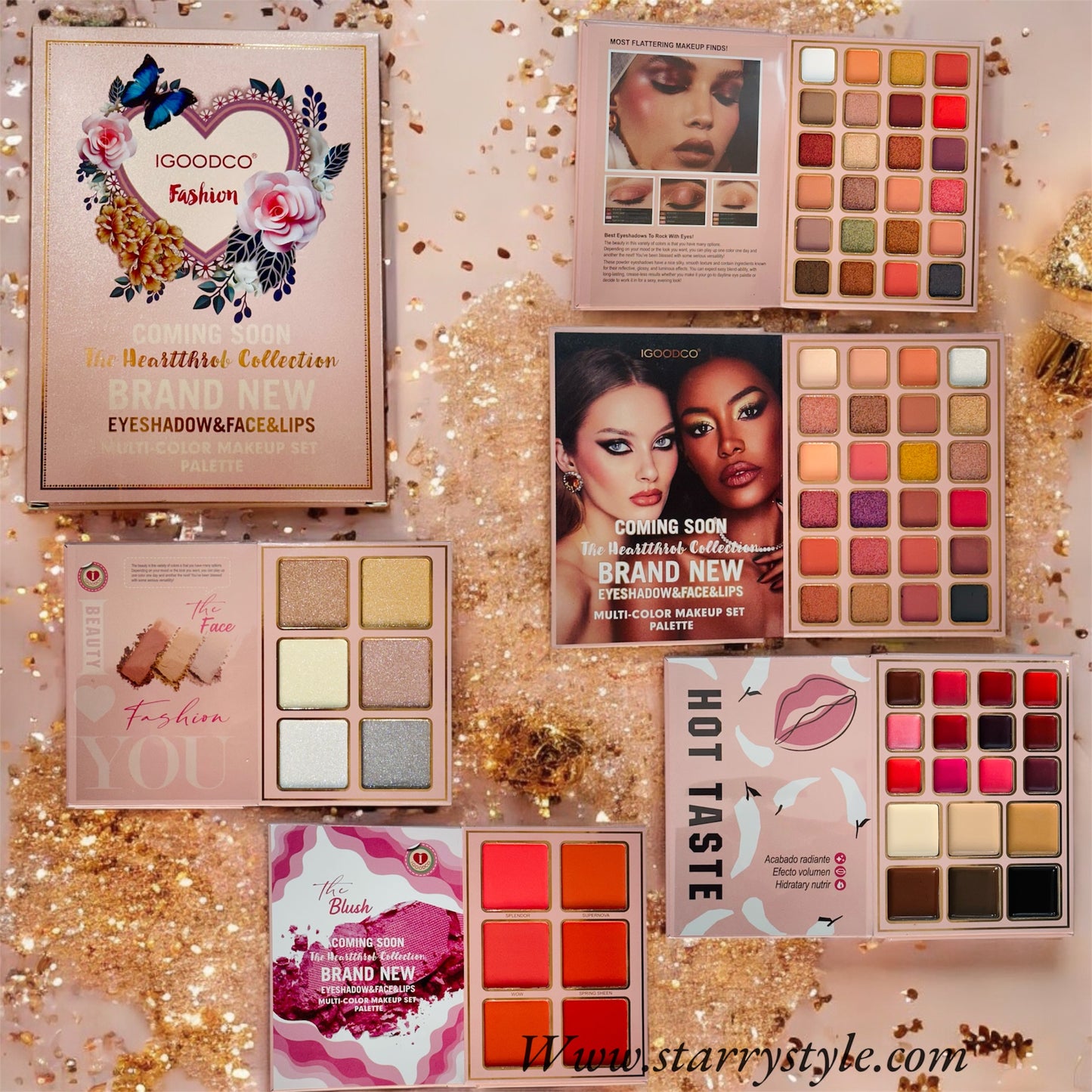 IGOODCO FASHION Complete Makeup Palette | 5 Layers Booklet