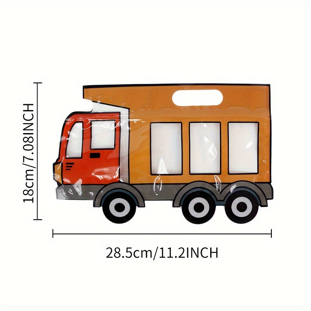Bus Zipper Bag
