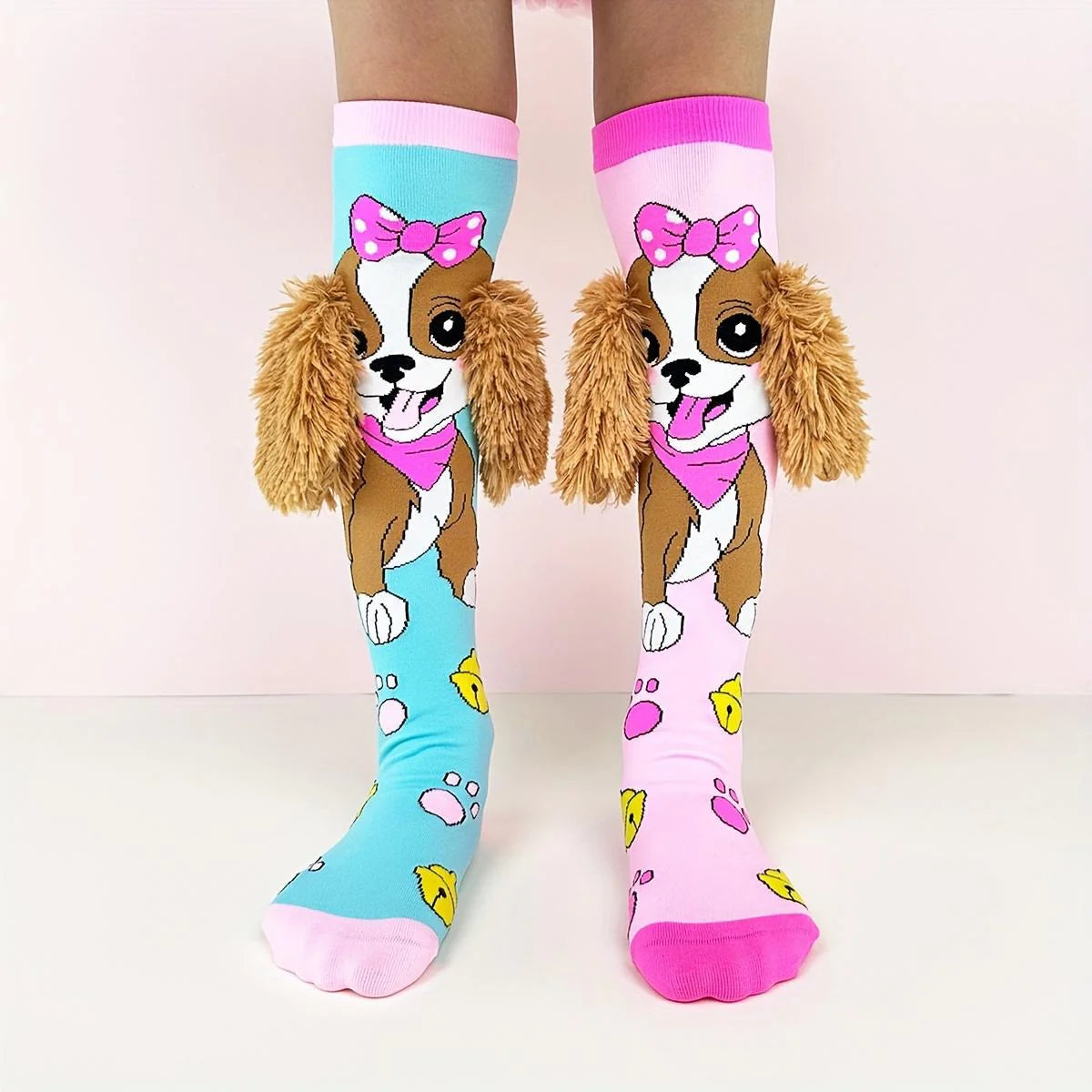 Fluffy Ears Puppy Socks