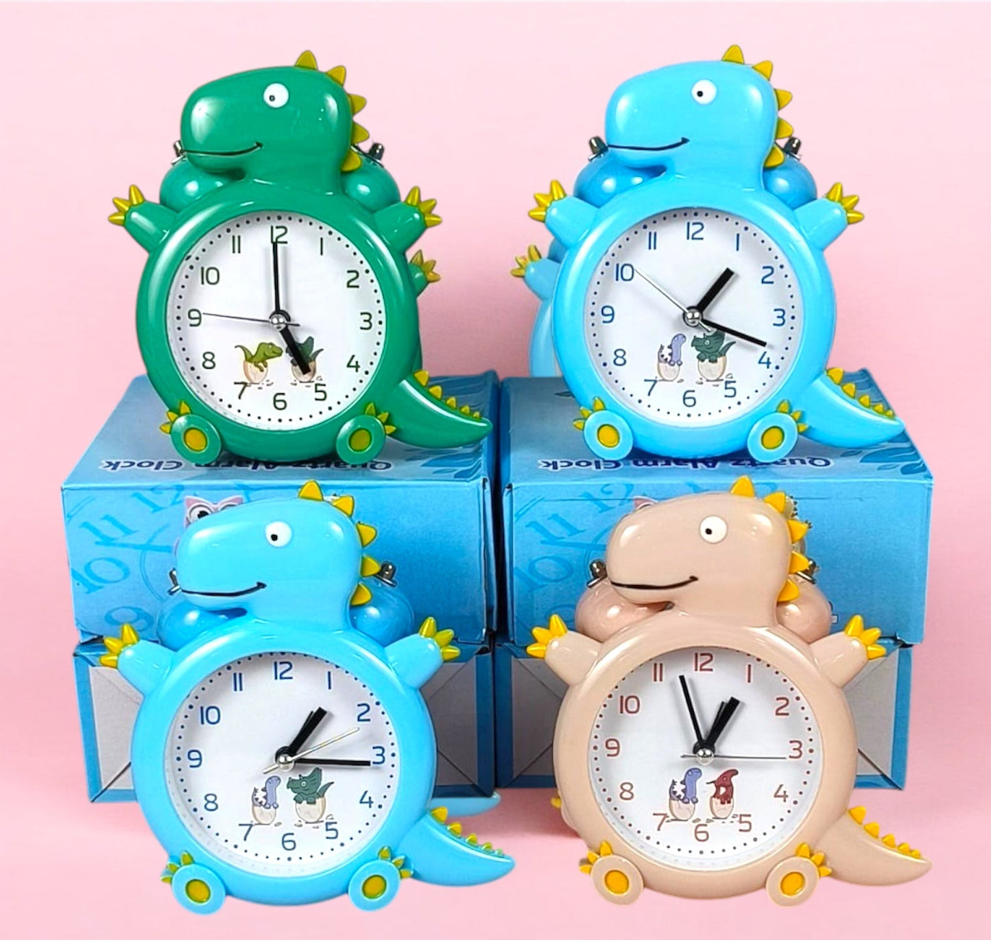 DINO Bell Alarm Clock || Box Packing || Premium Quality