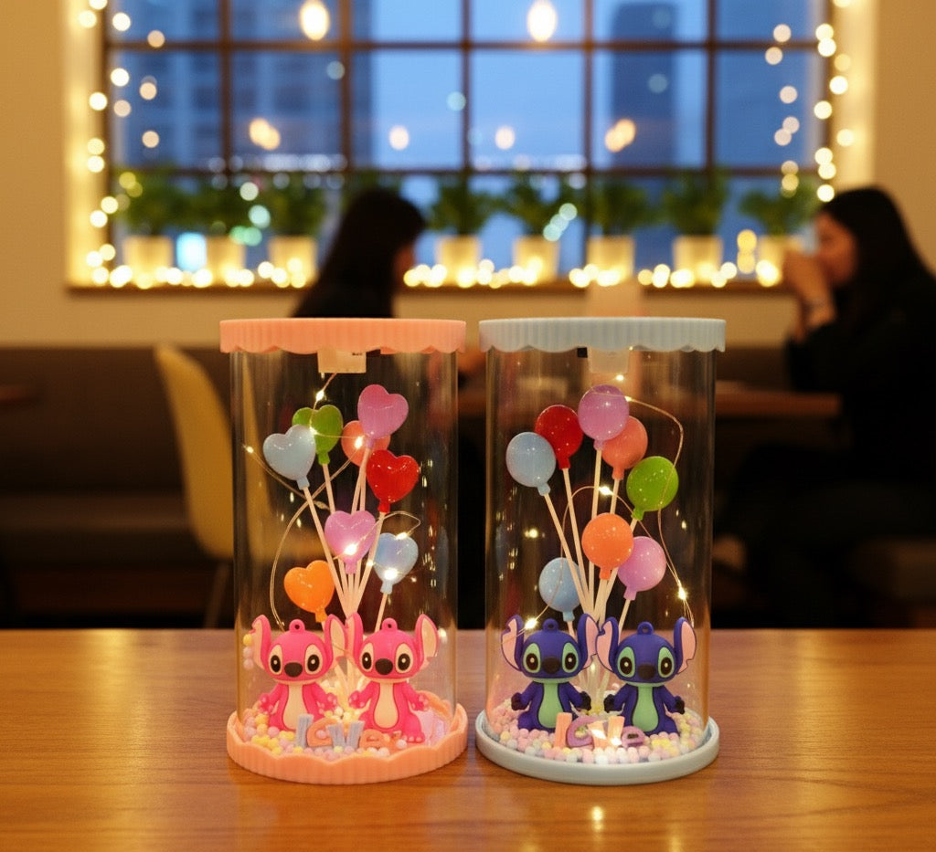 Stitch Love Lamp