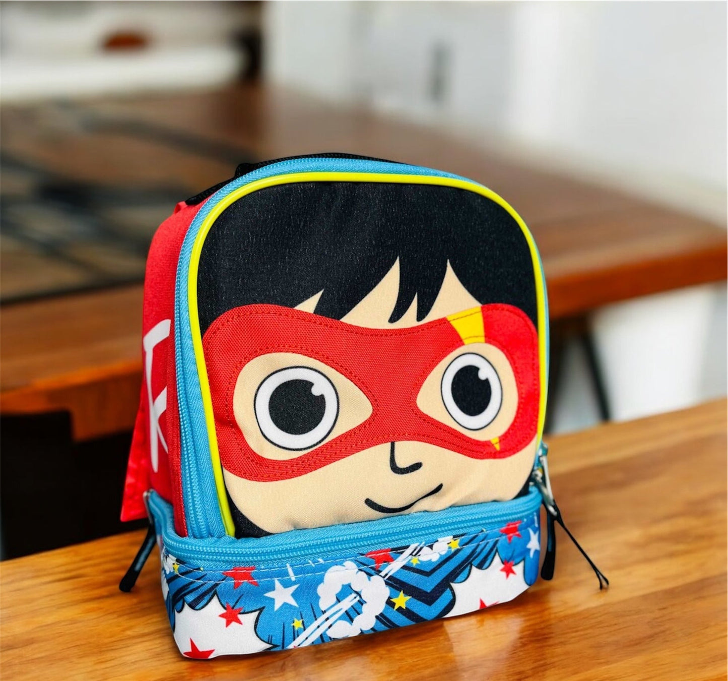 Ryan’s World Insulated Lunch & Picnic Bag | Multipurpose Bag | Dual Compartment