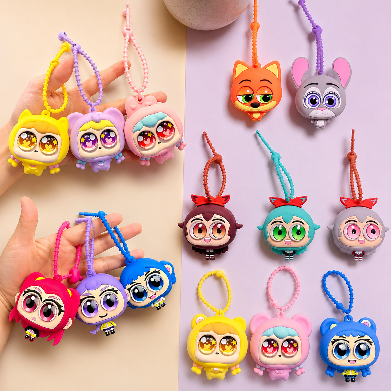 Eye Pop Up Silicon Charm