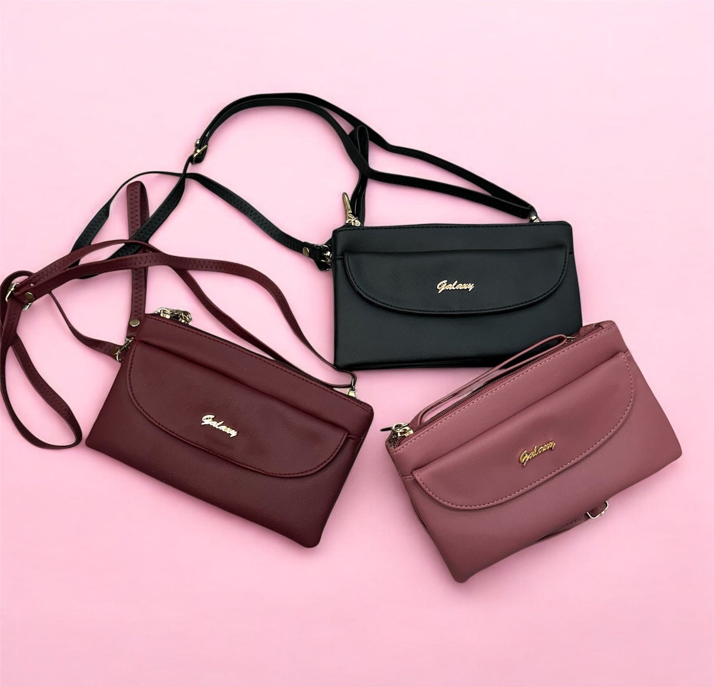 Sling Bag SS112 || MutliPockets || Soft