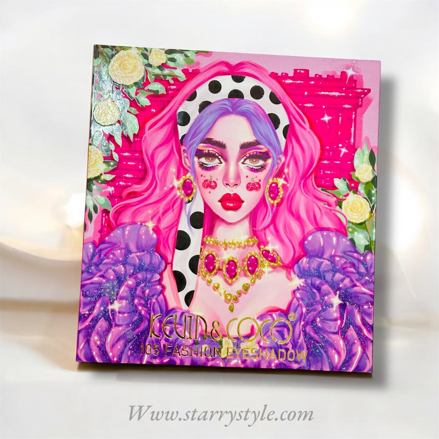 Coco Complete Makeup Palette| Four Folding Layers| 105 Colours Face Palette