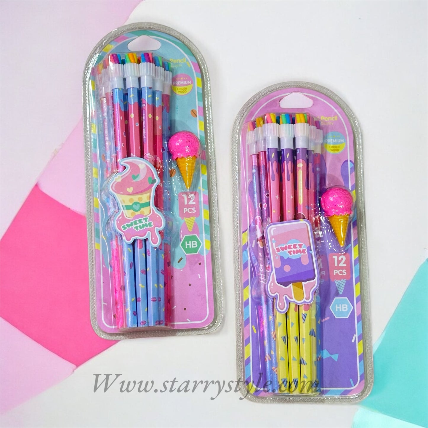 Icecream Pencil Set ( Pack of 1 )