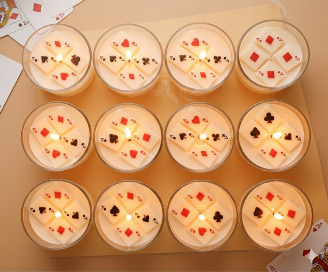 Poker Jar Candle | Premium Packaging| Big Size