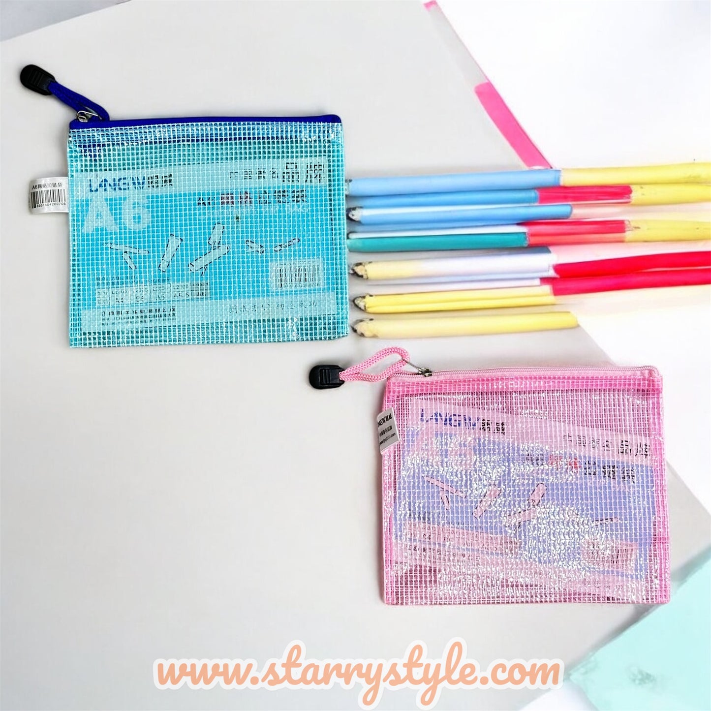 Transparent Pouch| A6 Size