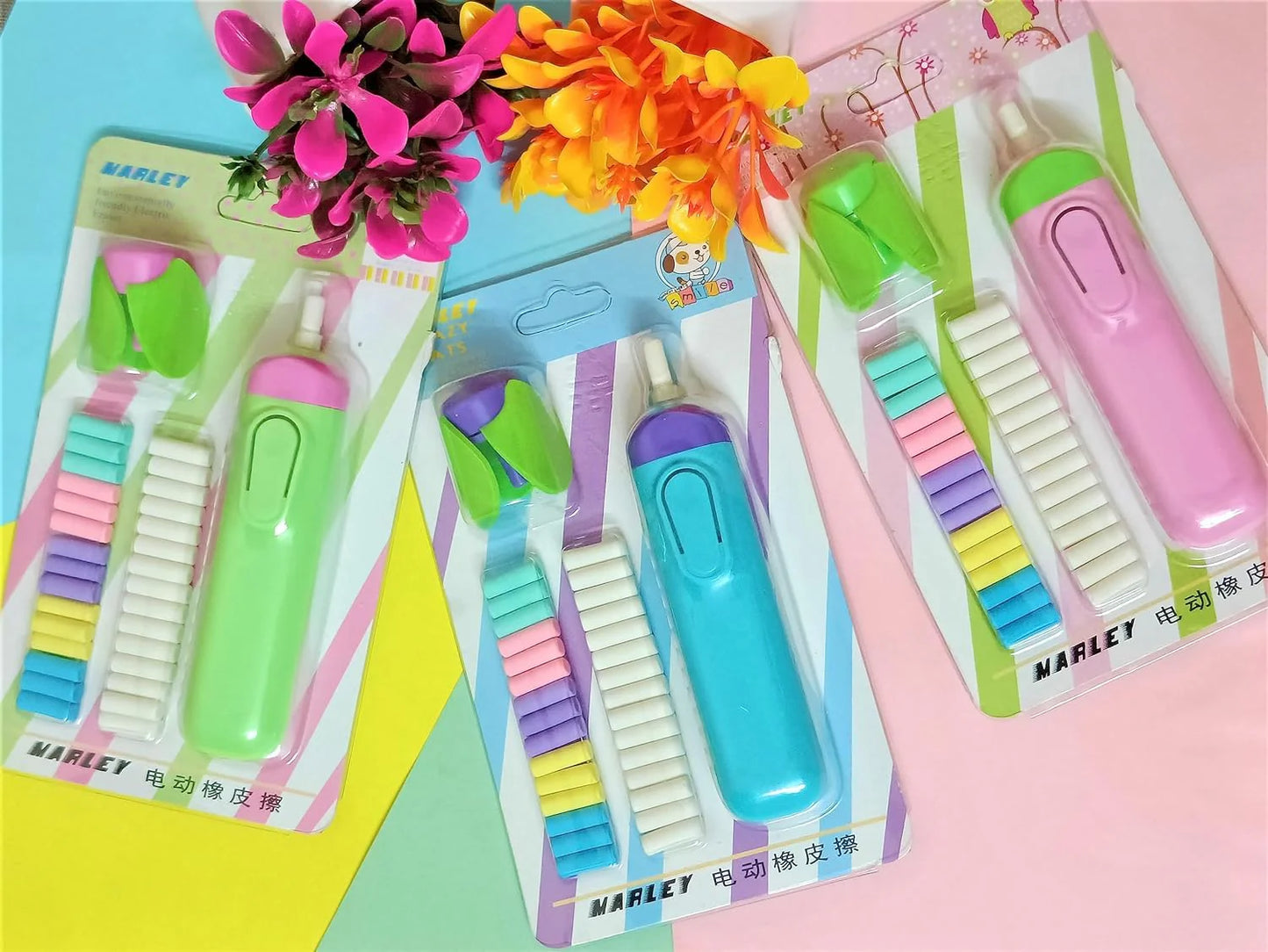 Multicolor Electric Eraser