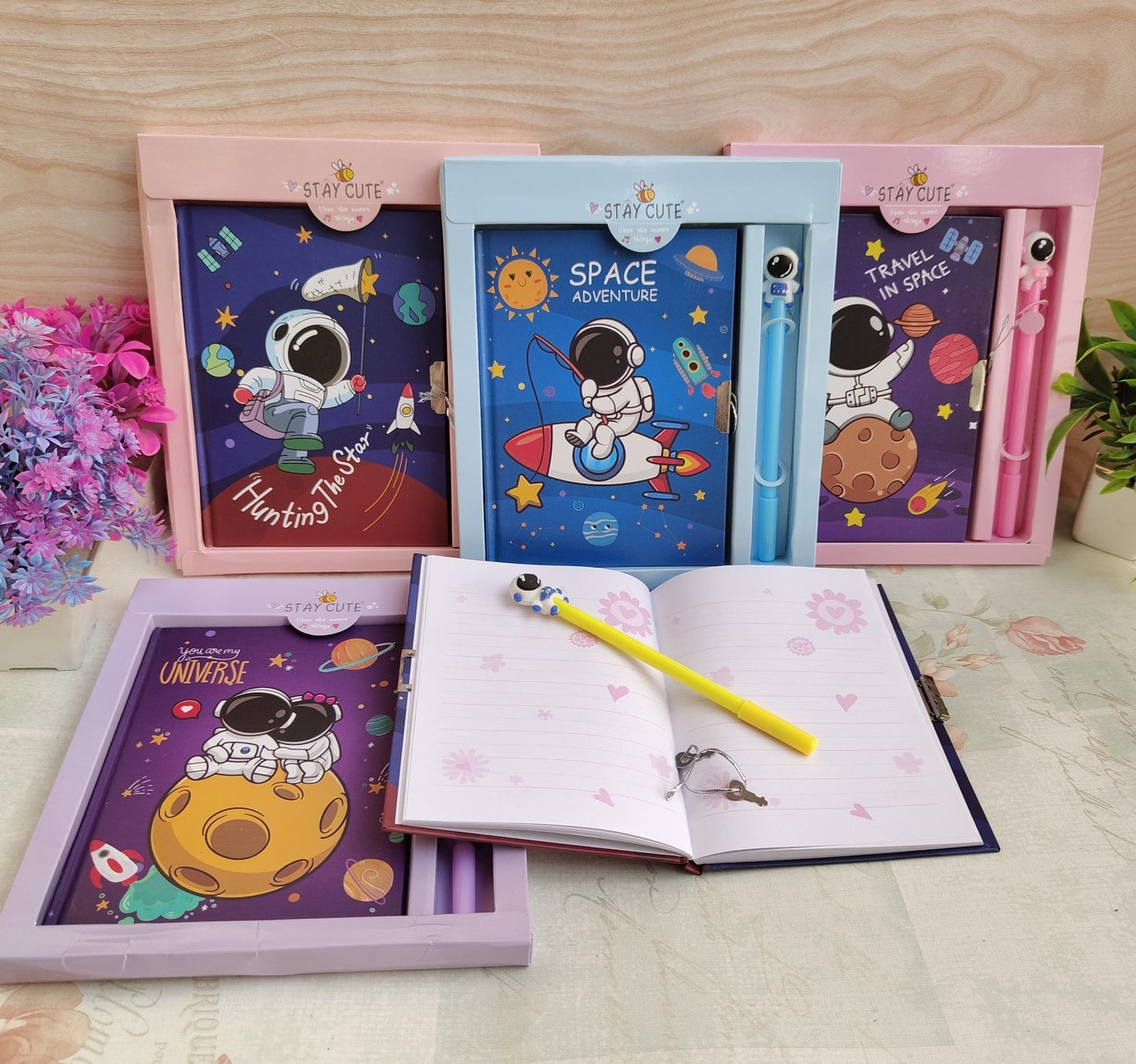 Space Diary With Pen