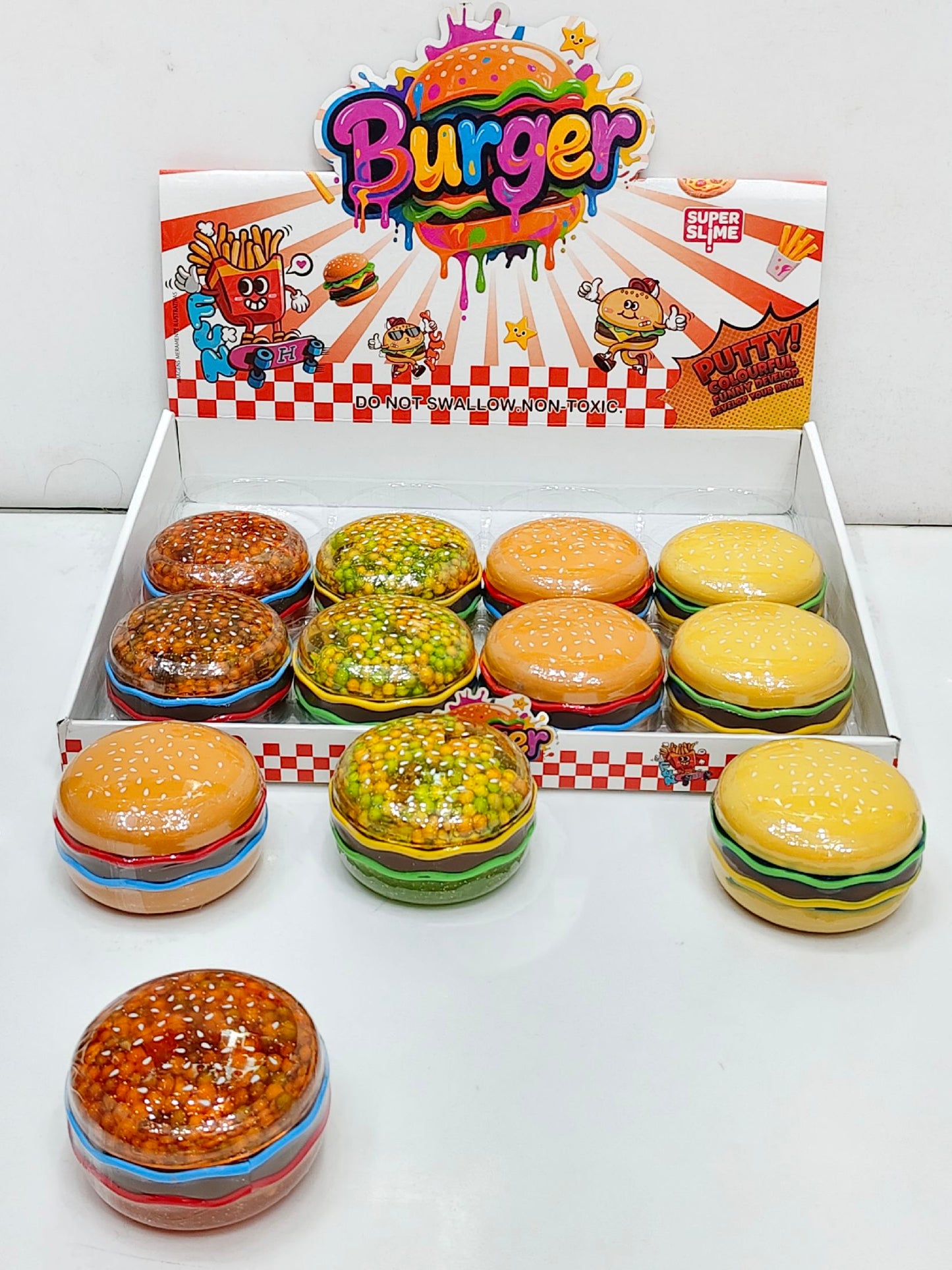 Squishy Burger Fun Slime