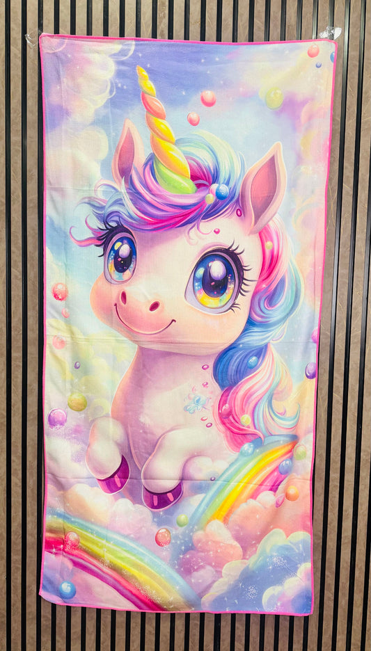 Unicorn Printed Towel