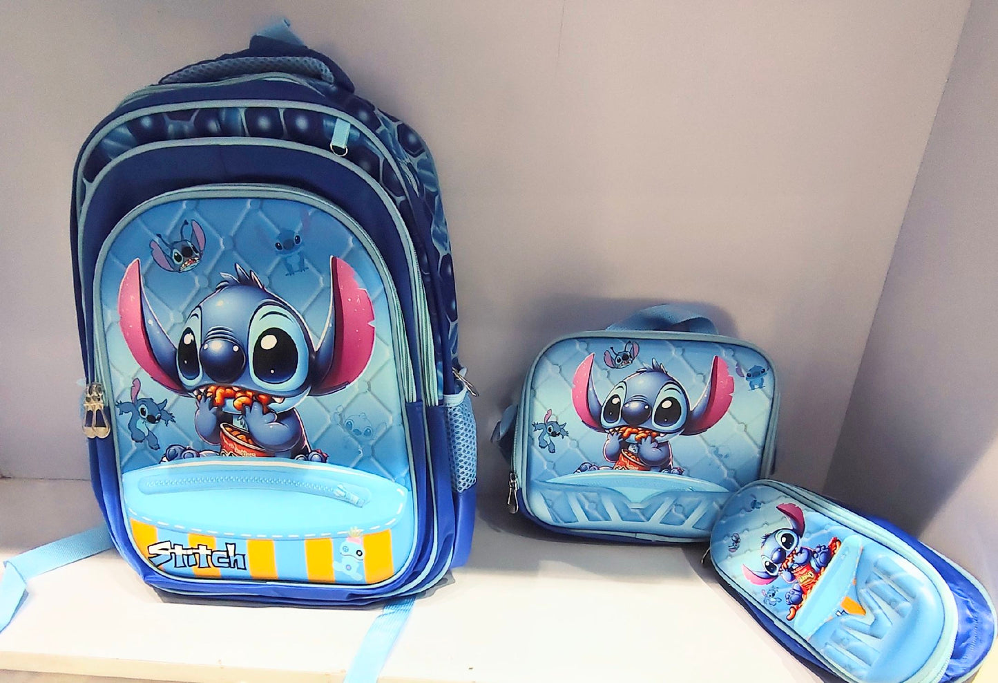 Stitchy Snack Time 3-in-1 School Set