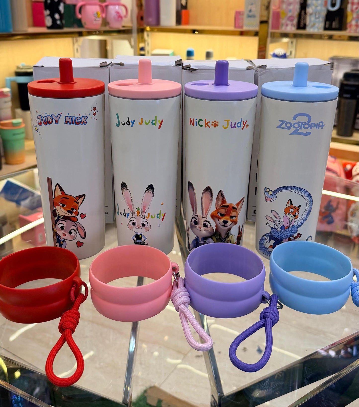 Zootopia Straw Tumbler