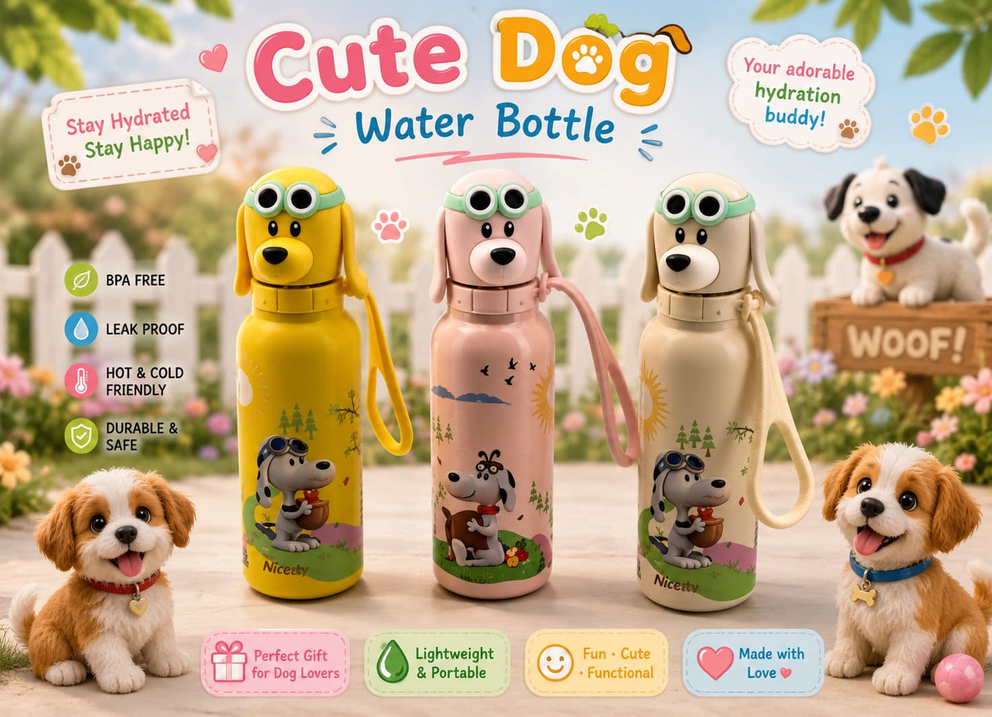 Afresh Dog Premium Bottle
