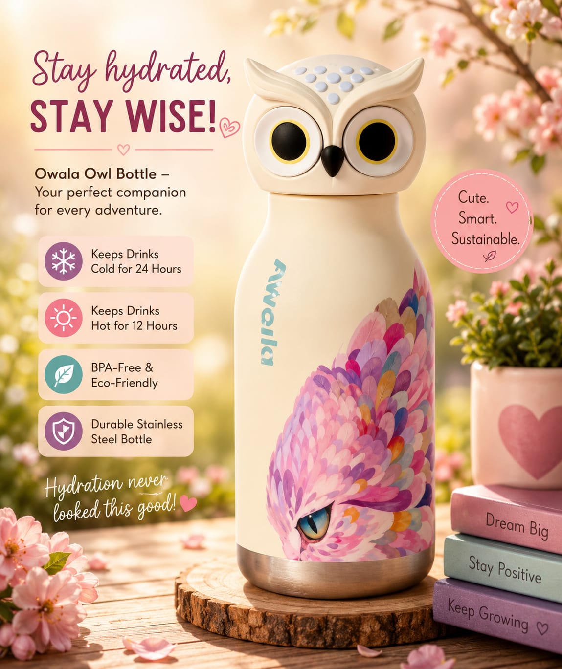 Afresh Owl Premium Bottle