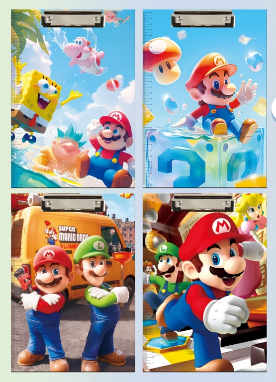 š Super Mario Adventure Clipboard