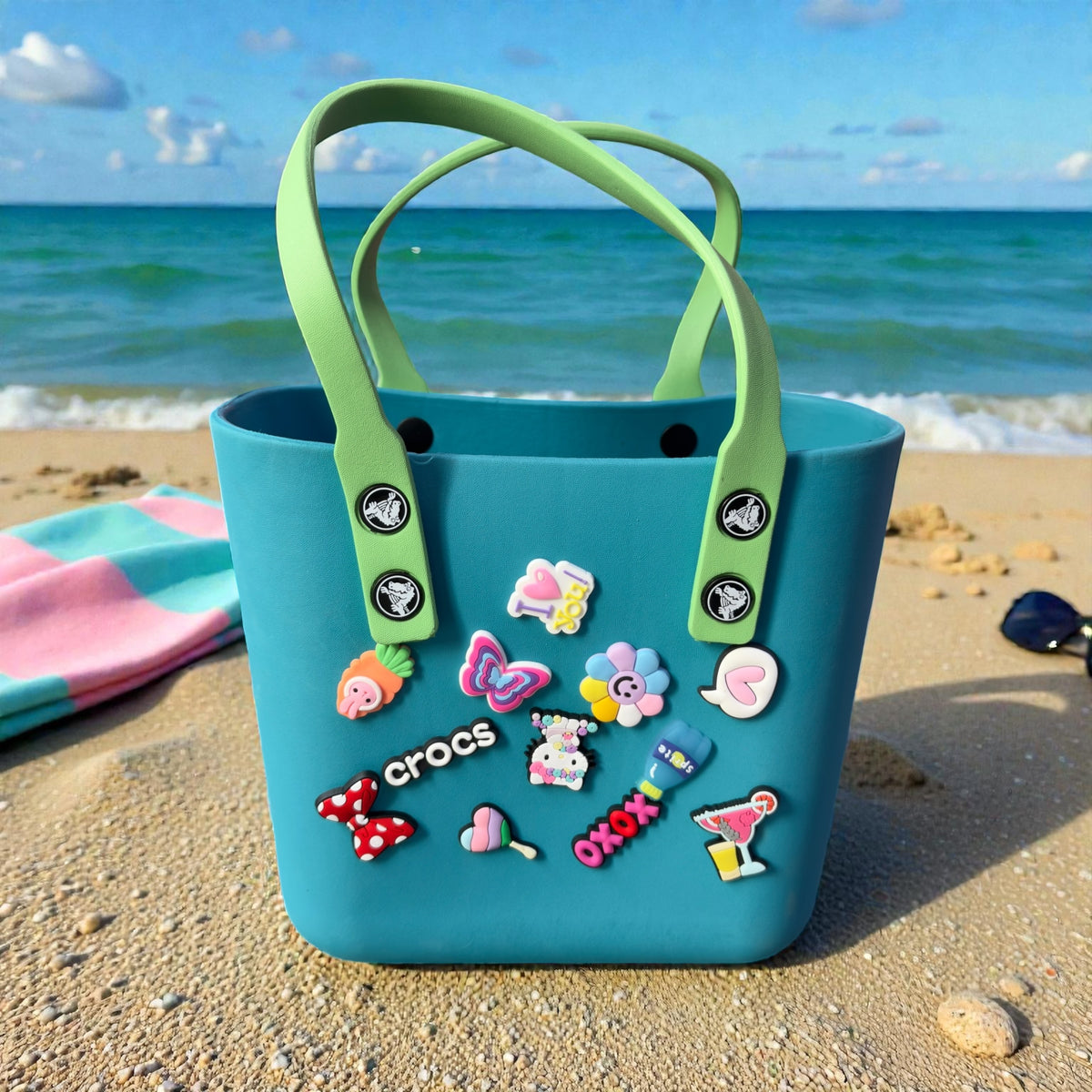 Silicon Charms Bag (Medium Size)