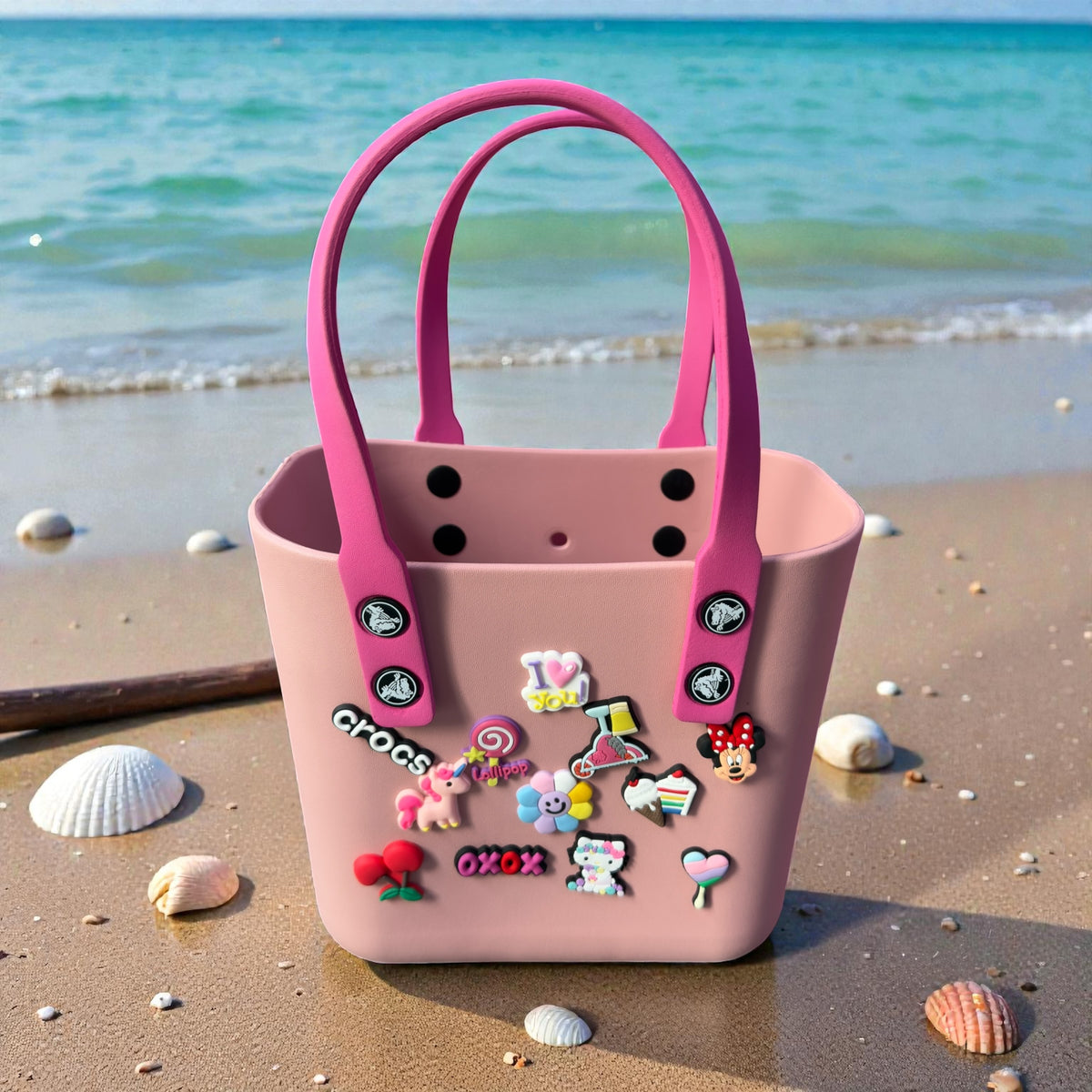 Silicon Charms Bag (Medium Size)