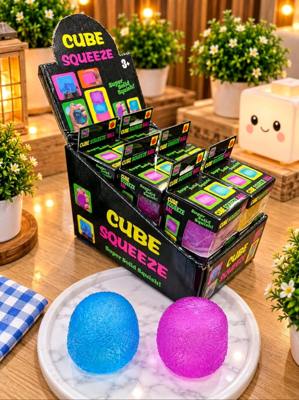 Crystal Cube Squishy