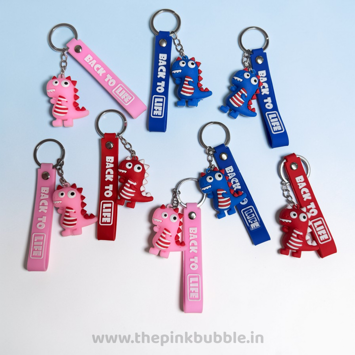 Dino Love Keychains