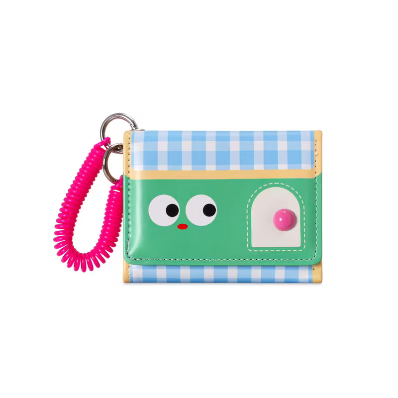 Pink Bubble Candy Peek Wallet