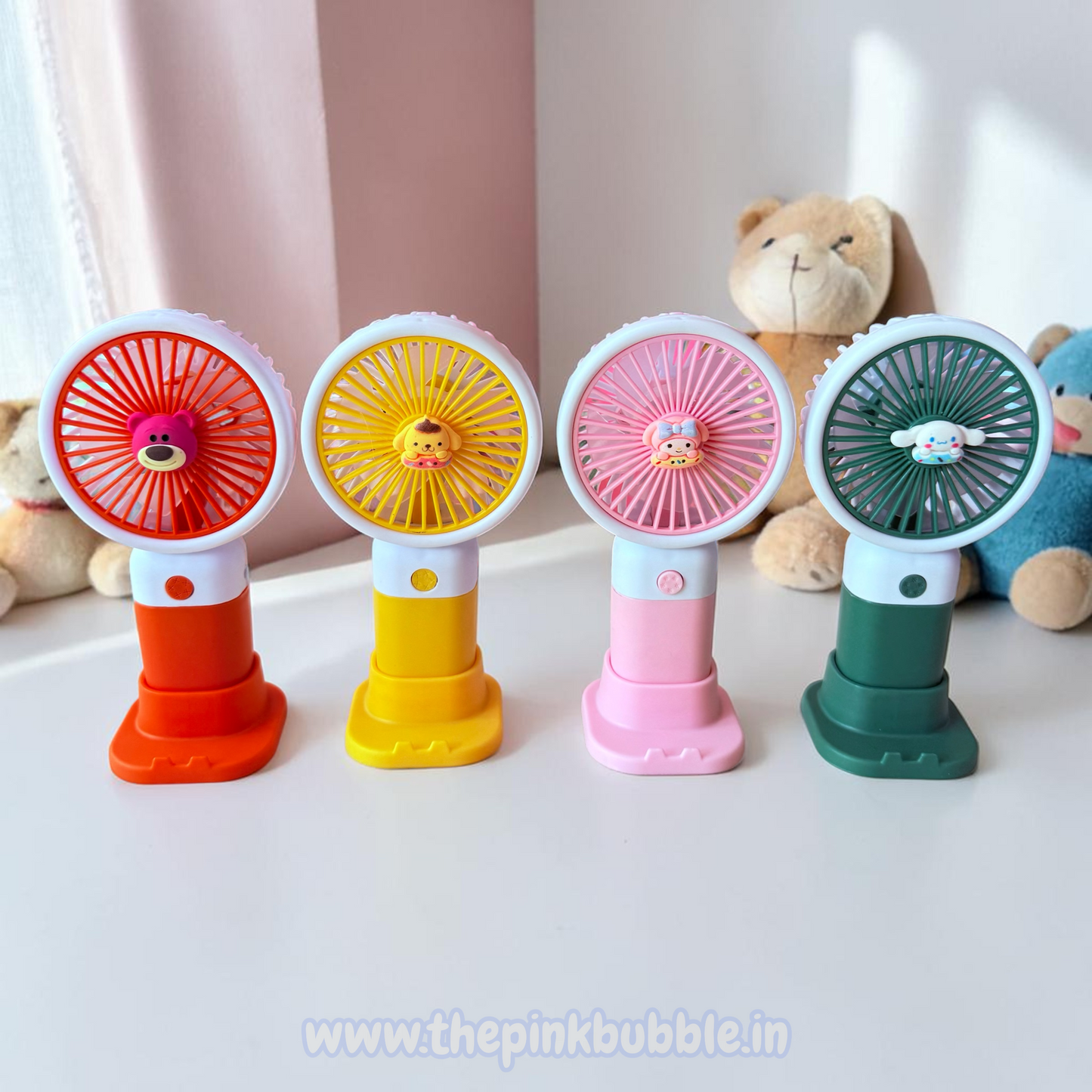 Kawaii Desk Breeze Fans with Mobile Stand šø
