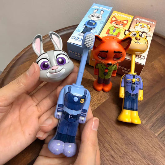 Zootopia Cartoon Toothbrush – Fun Kids Oral Care