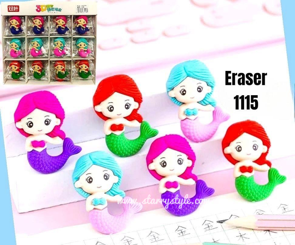 Mermaid eraser
