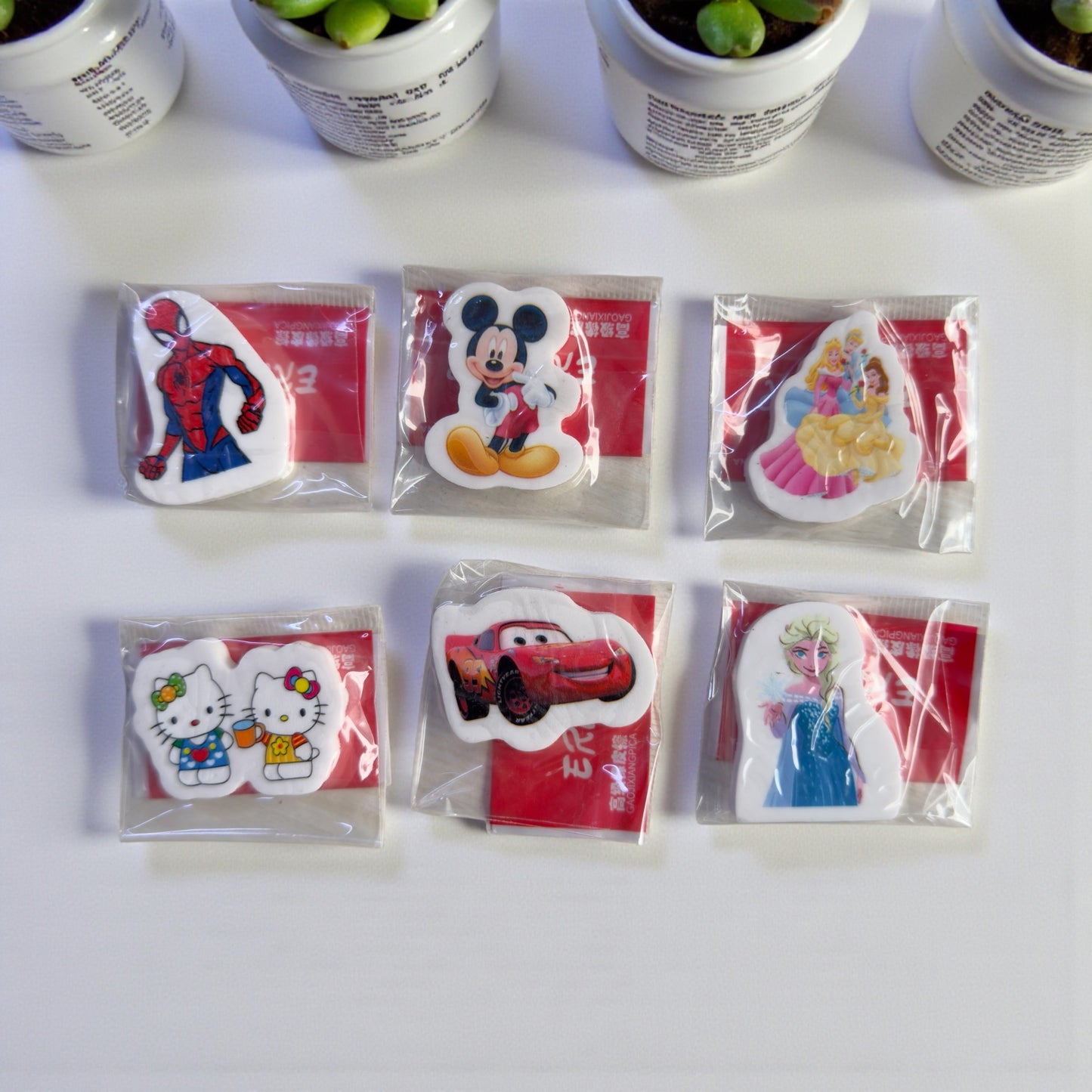 Disney Mini Erasers