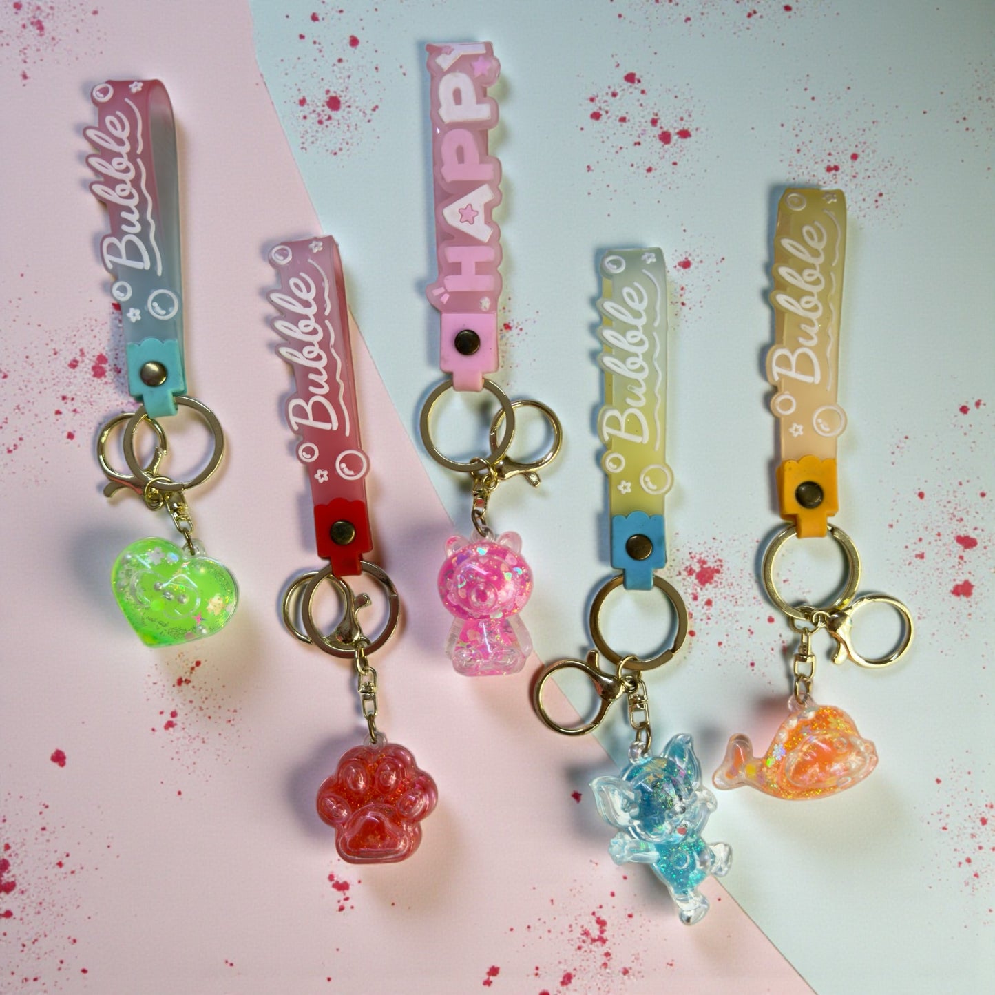 Bubble Charm Keychain