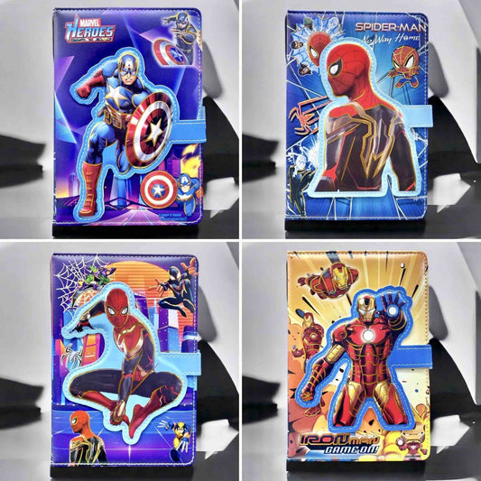 Avengers/Spiderman Premium Planner Notebook