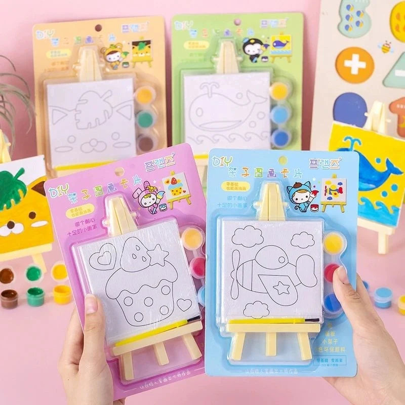 DIY Mini Canvas Painting Kit