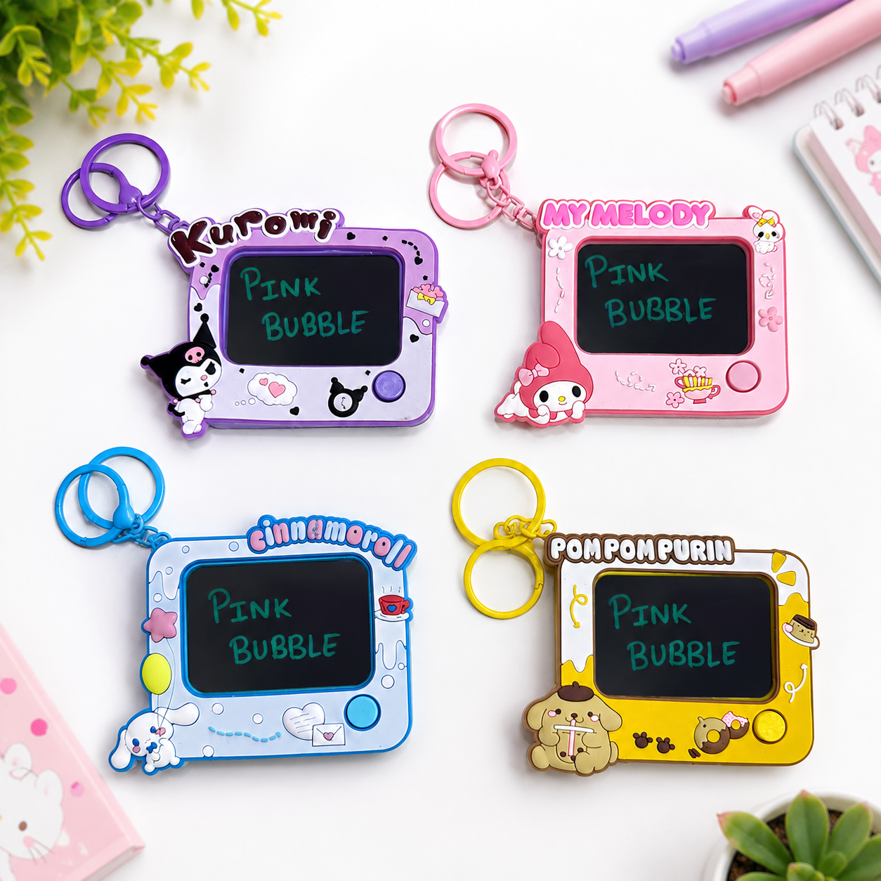 Sanrio Lcd Board Keychains