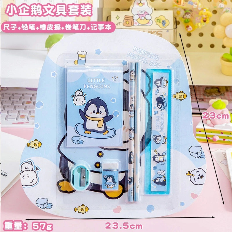 Kawaii Cartoon Stationery Kit