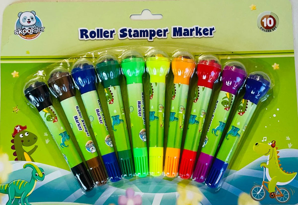 Roller Stamper Marker (Pack of 10)