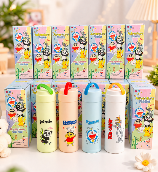 Kawaii Character Glass Bottle Collection