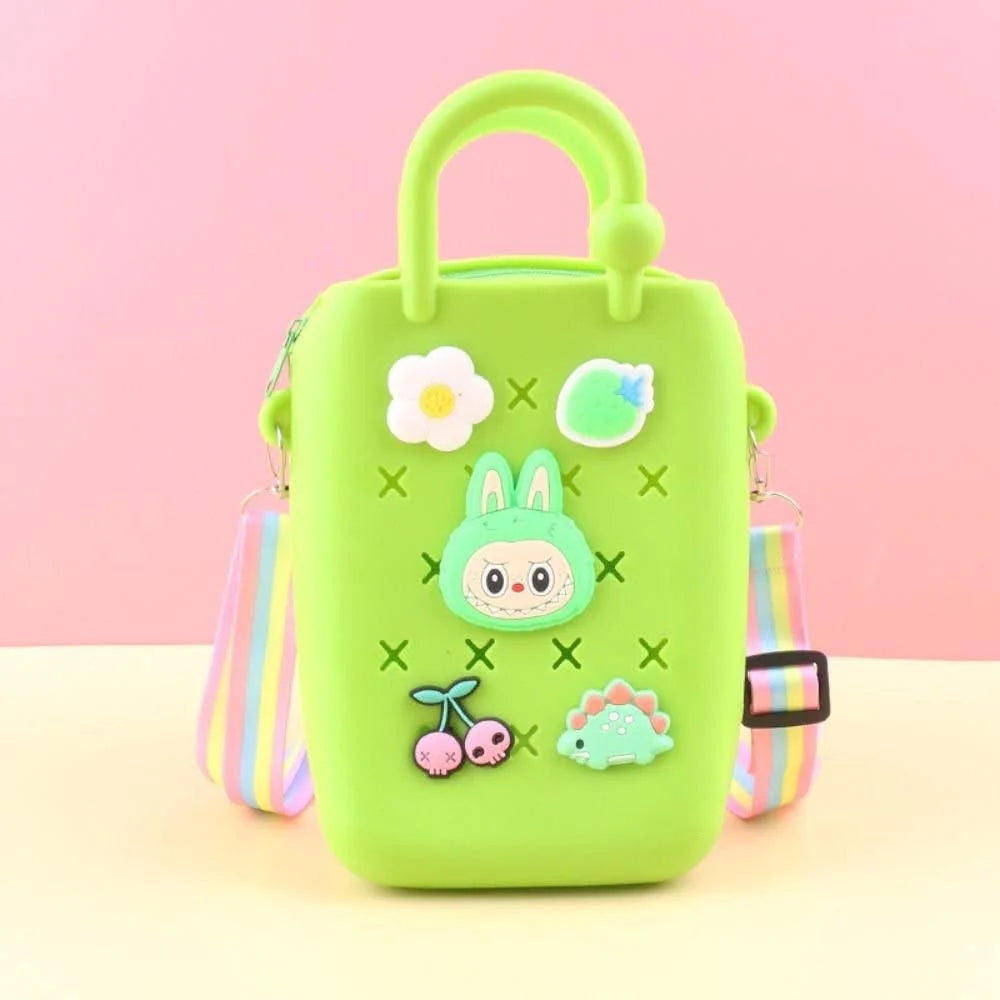 Labubu Sling Bag with Charms