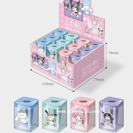 Kuromi Cuboid Sharpner