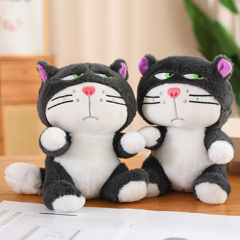 Mini Angry Cat Plush Toy