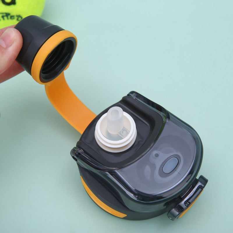 431-11 600ML DUAL SIP HEAVY QUALITY SIPPER WITH SILICONE SLEEVES