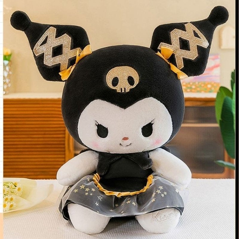 Midnight Bow Kuromi Plush 🖤✨