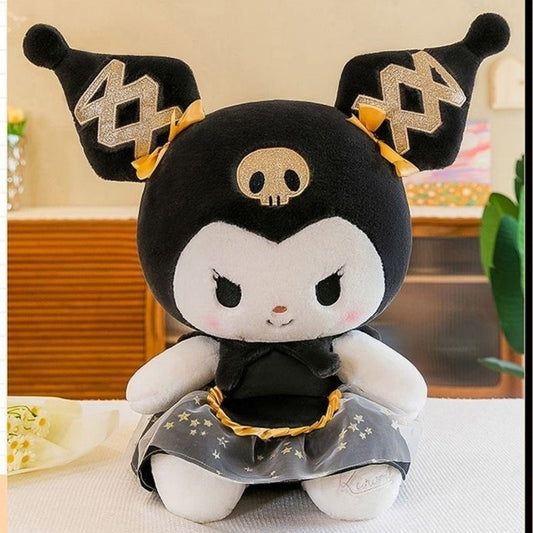 Midnight Bow Kuromi Plush 🖤✨