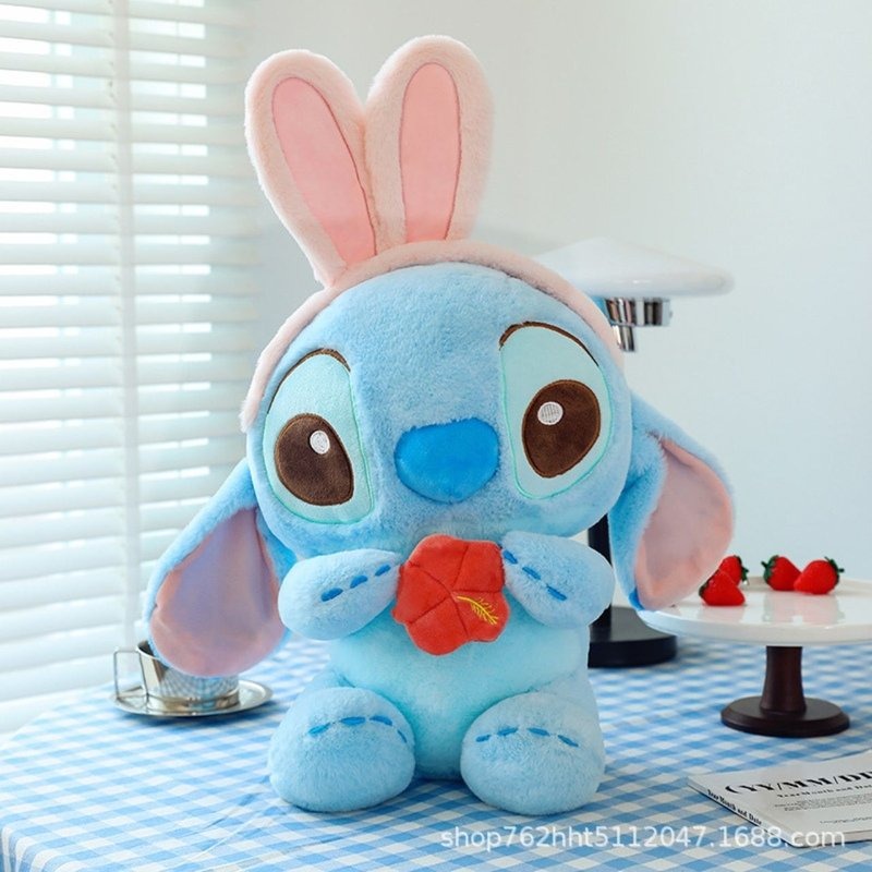 Bunny Bloom Stitch Plush Toy